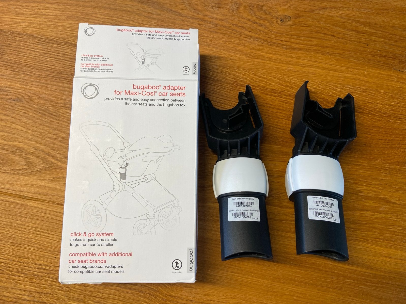 Bugaboo adapter voor Maxi-Cosi autostoeltjes, Autogordel, Nieuw, Ophalen of Verzenden, 0 t/m 13 kg