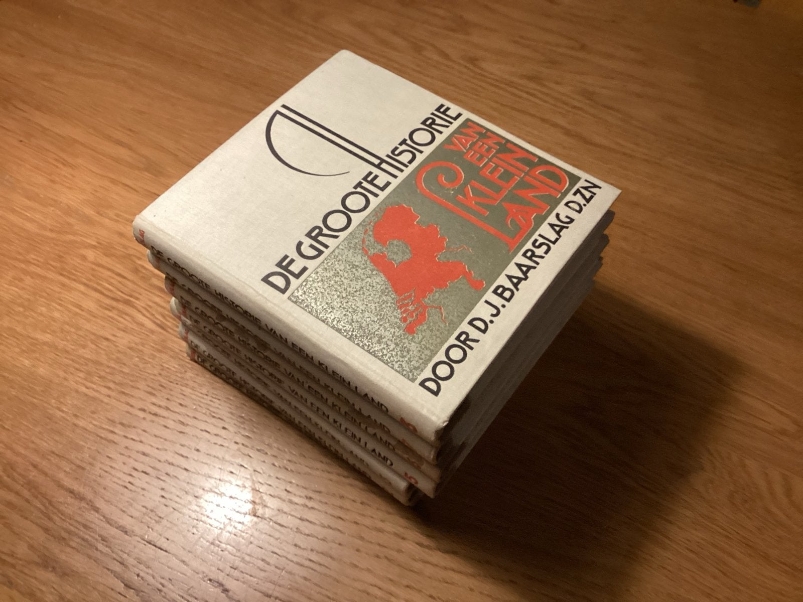 De Groote Historie van een klein land - 8 delen (excl. 4, Boeken, Ophalen of Verzenden, 19e eeuw, Gelezen
