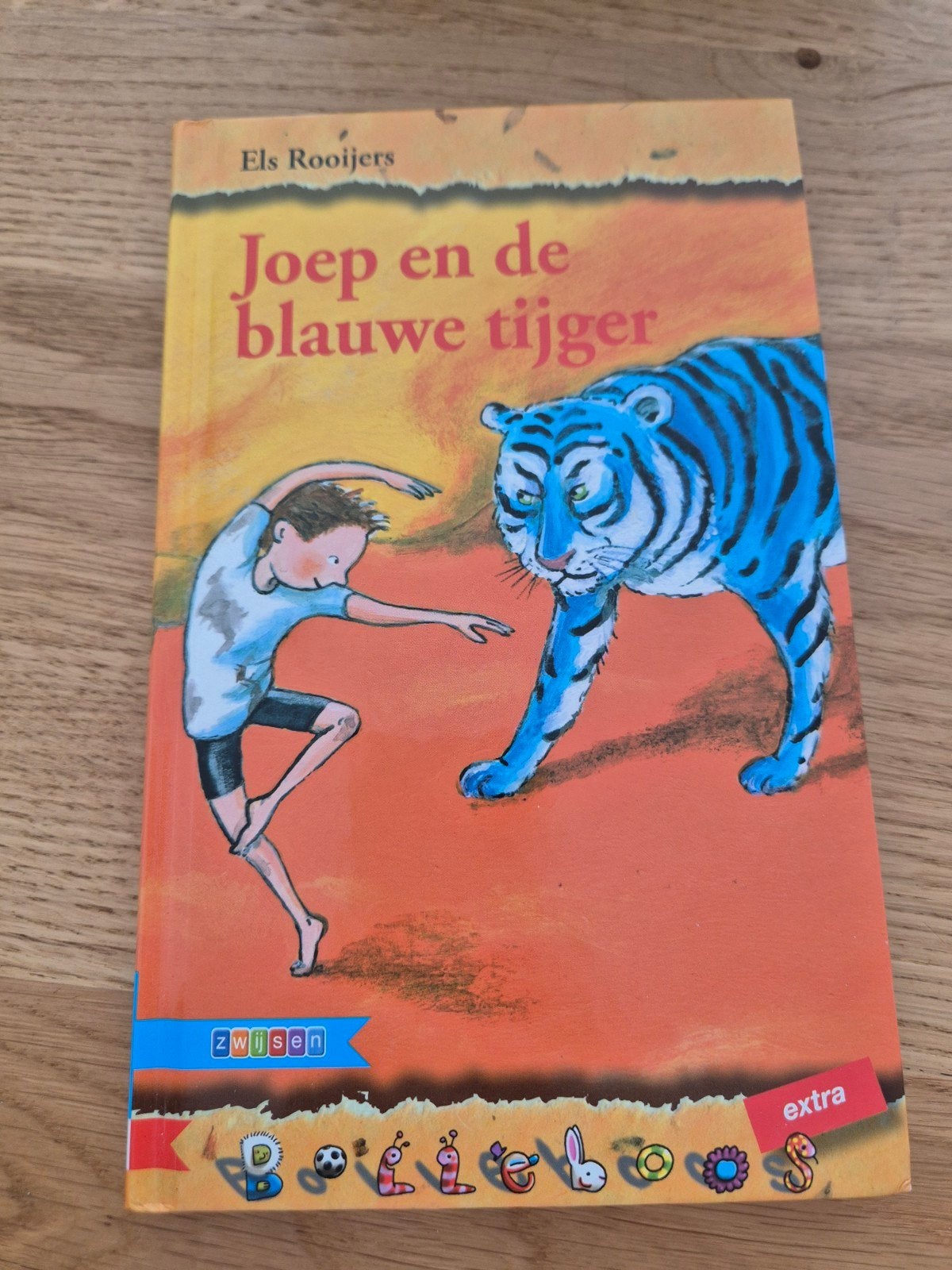 Joep en de blauwe tijger - Els Rooijers (kinderboek), Ophalen of Verzenden, Gelezen, Els Rooijers, Fictie algemeen