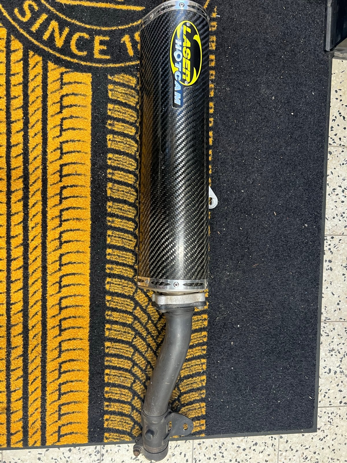 Laser Hotcam carbon demper Suzuki GSX-R K1 K2 K3 2001-2003, Motoren, Ophalen of Verzenden, Gebruikt