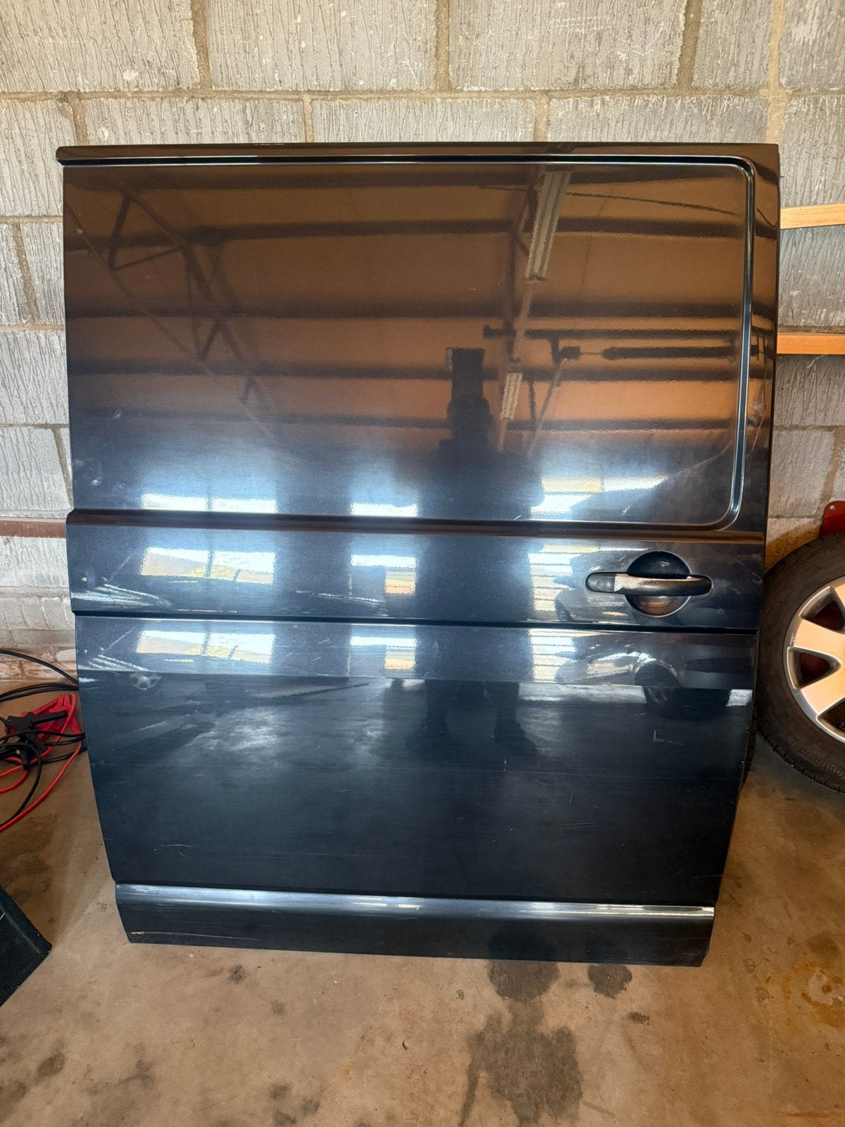 Schuifdeur links en rechts portier vw transporter t5 lc9z, Auto-onderdelen, Ophalen, Gebruikt, Rechts, Volkswagen