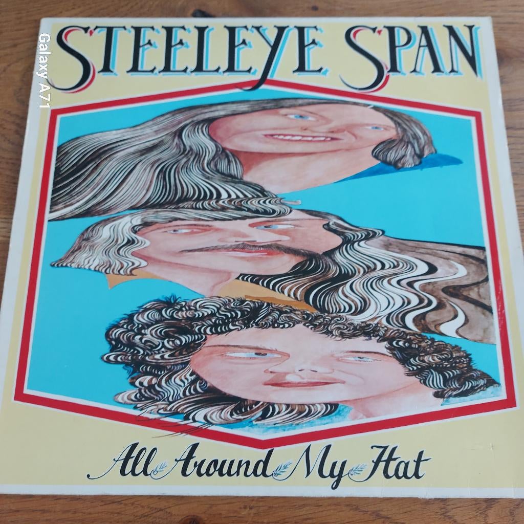 LP Steeleye Span - All Around My Hat (1975), Cd's en Dvd's, Gebruikt, Ophalen of Verzenden, 12 inch, 1970 - 1979