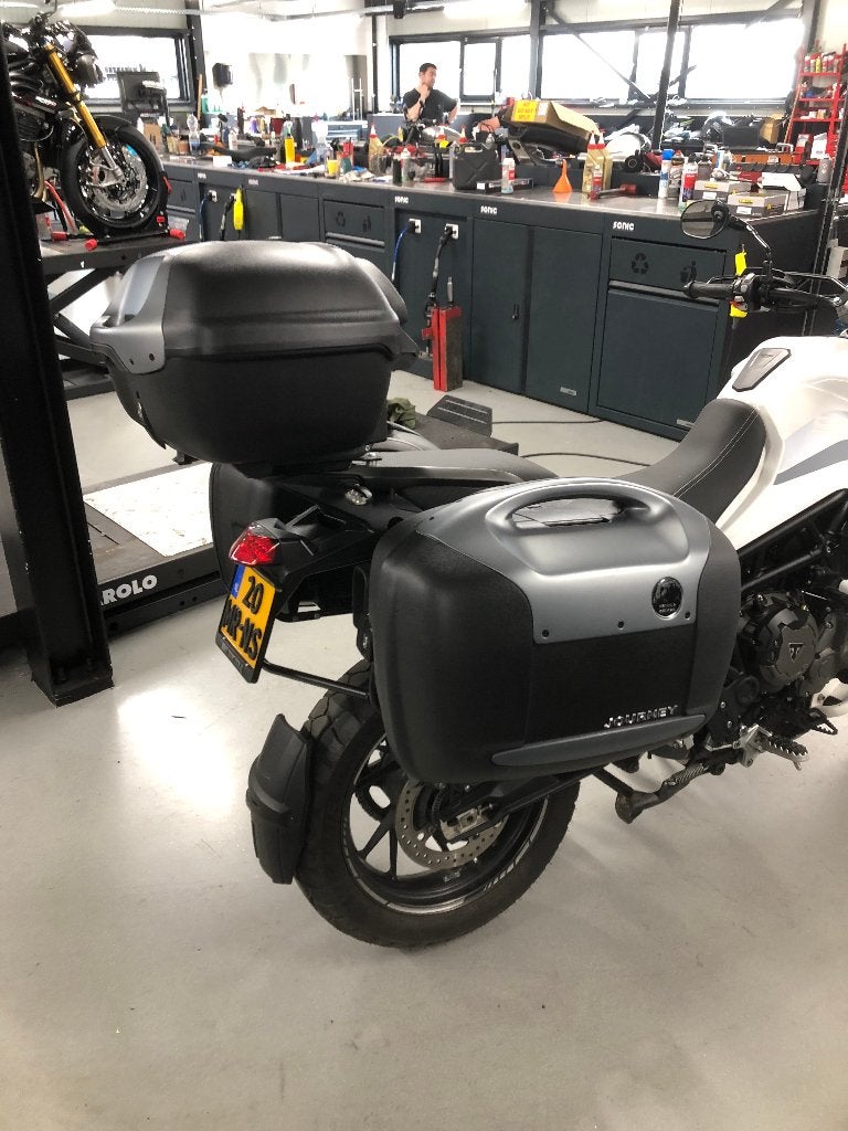 Triumph Tiger 900 koffer set, Ophalen, Gebruikt