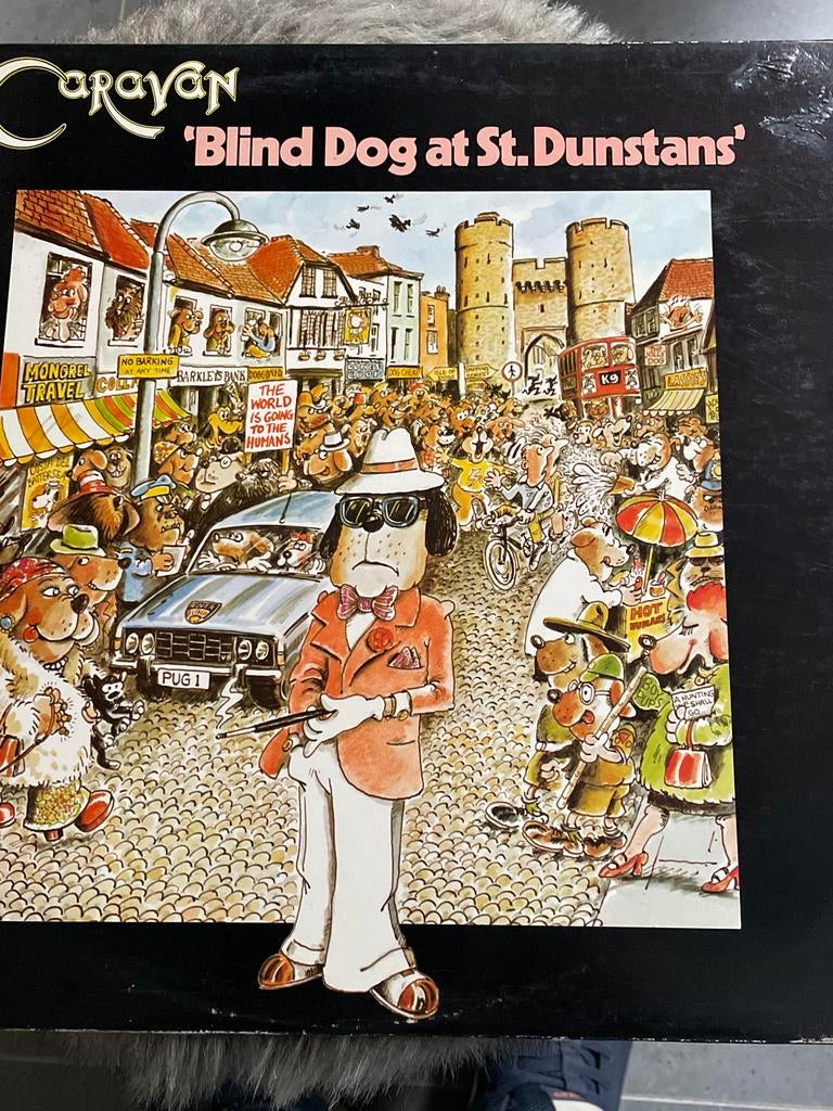 Caravan - Blind Dog at St. Dunstans LP (1976), Cd's en Dvd's, Vinyl | Rock, Progressive, Gebruikt, Ophalen of Verzenden, 1970 - 1979