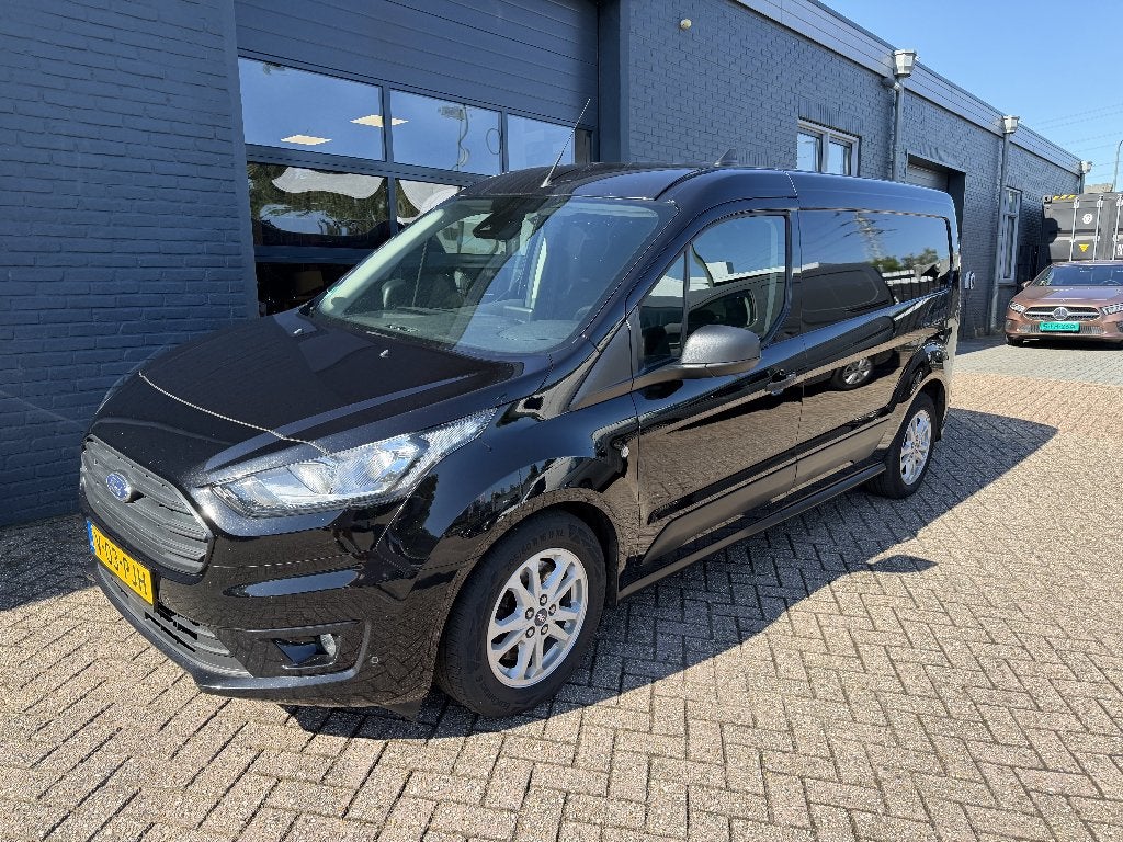 Ford Transit Connect 1.5 EcoBlue 120 PK L2 2021Automaat, Auto diversen, Schadeauto's, Overige carrosserieën, Zwart, Diesel, Ford