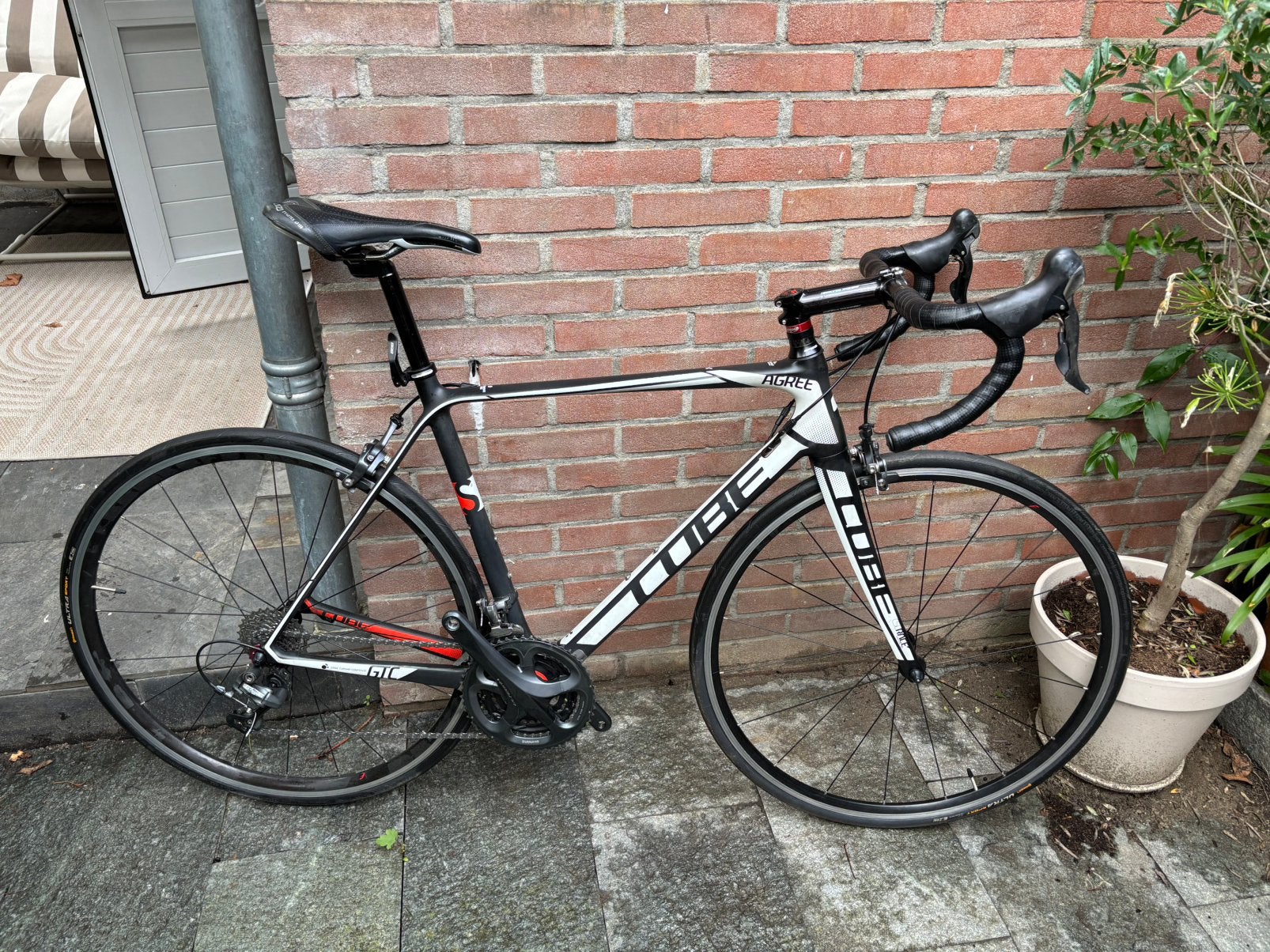 Racefiets Cube Agree - Carbon & Ultegra - Framemaat 56, Fietsen en Brommers, Fietsen | Racefietsen, 28 inch, Carbon, Velgrem, Zo goed als nieuw