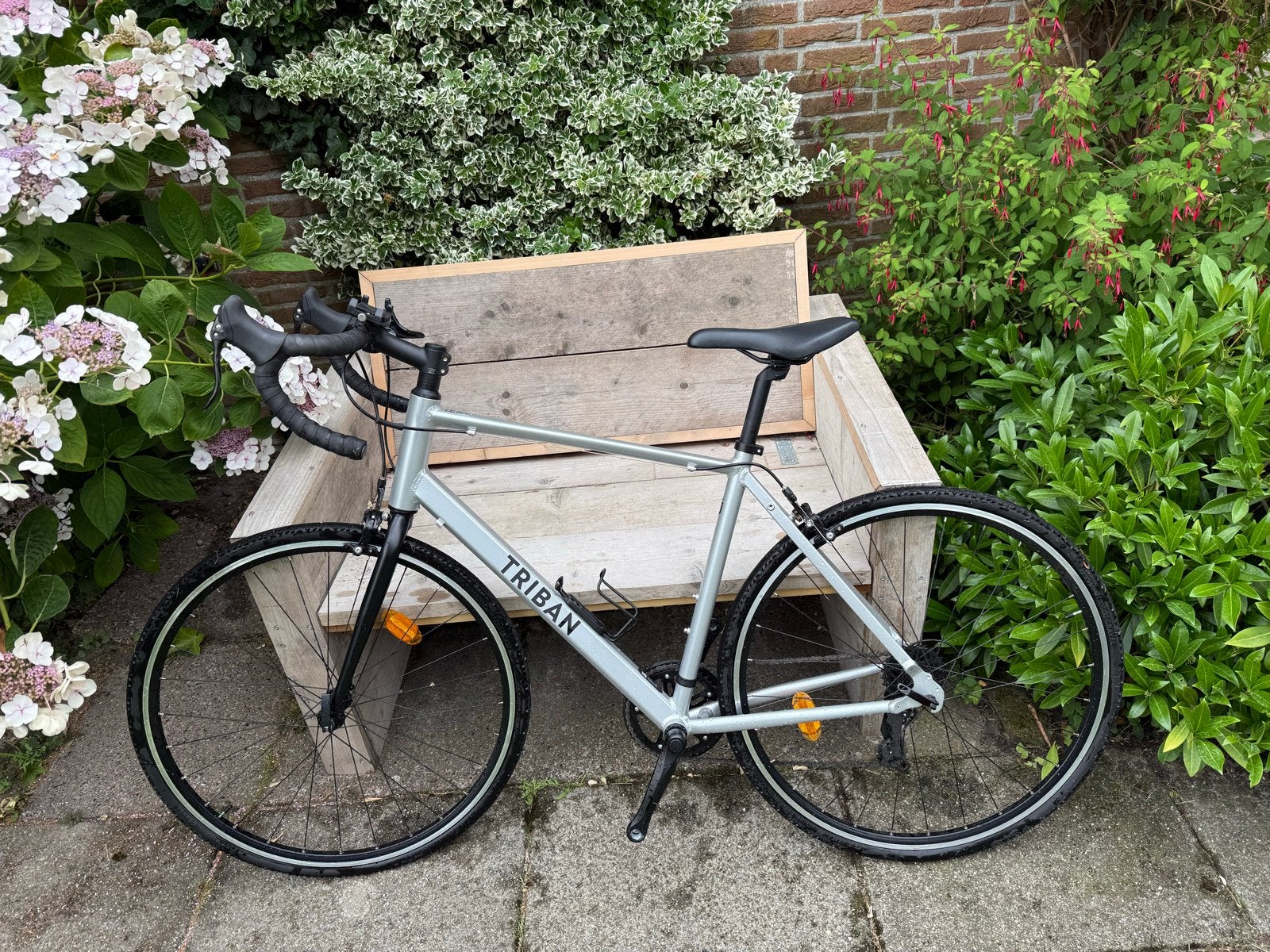 Triban RC 100 Racefiets - Zo goed als nieuw, Aluminium, Zo goed als nieuw, 53 tot 57 cm, Ophalen