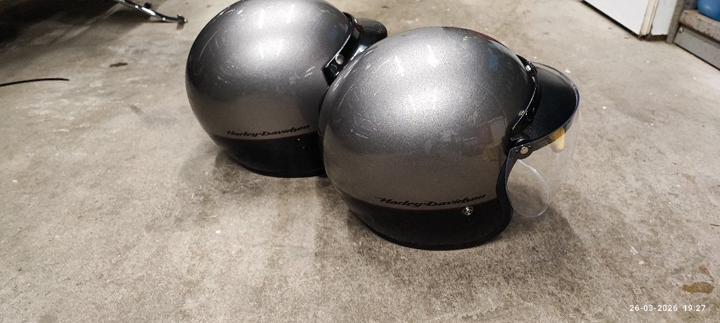 2 Harley Davidson jethelmen zgan, Motoren, Kleding | Motorhelmen, Overige merken, Dames, Ophalen of Verzenden, Tweedehands