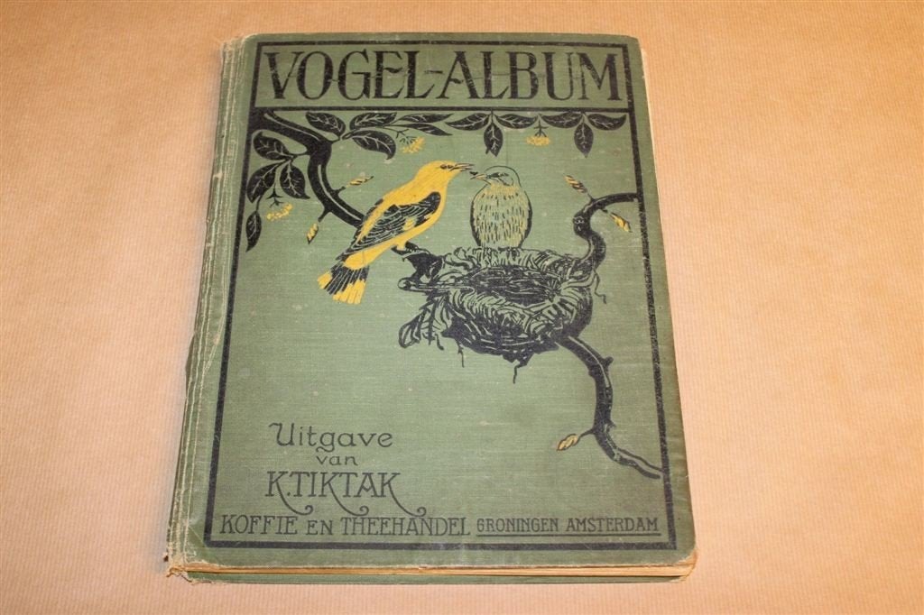 Vogelalbum — Tiktak Koffie — 100 Vogels — Compleet [1925], Boeken, Ophalen of Verzenden, Gelezen