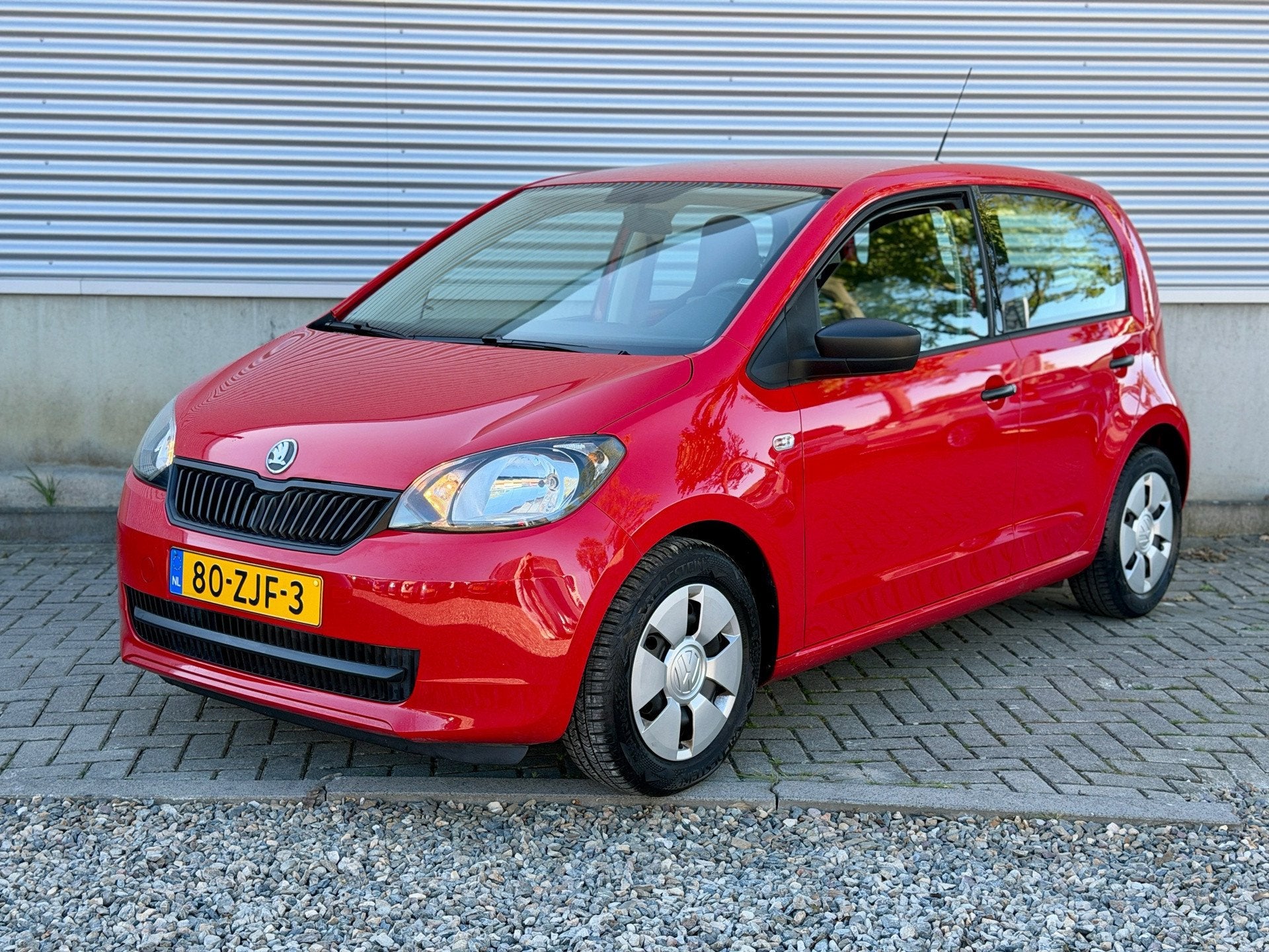 Skoda Citigo 1.0 Greentech Arctic 5 Deurs [ aircoaudio ], Auto's, Voorwielaandrijving, Euro 5, Stof, Gebruikt