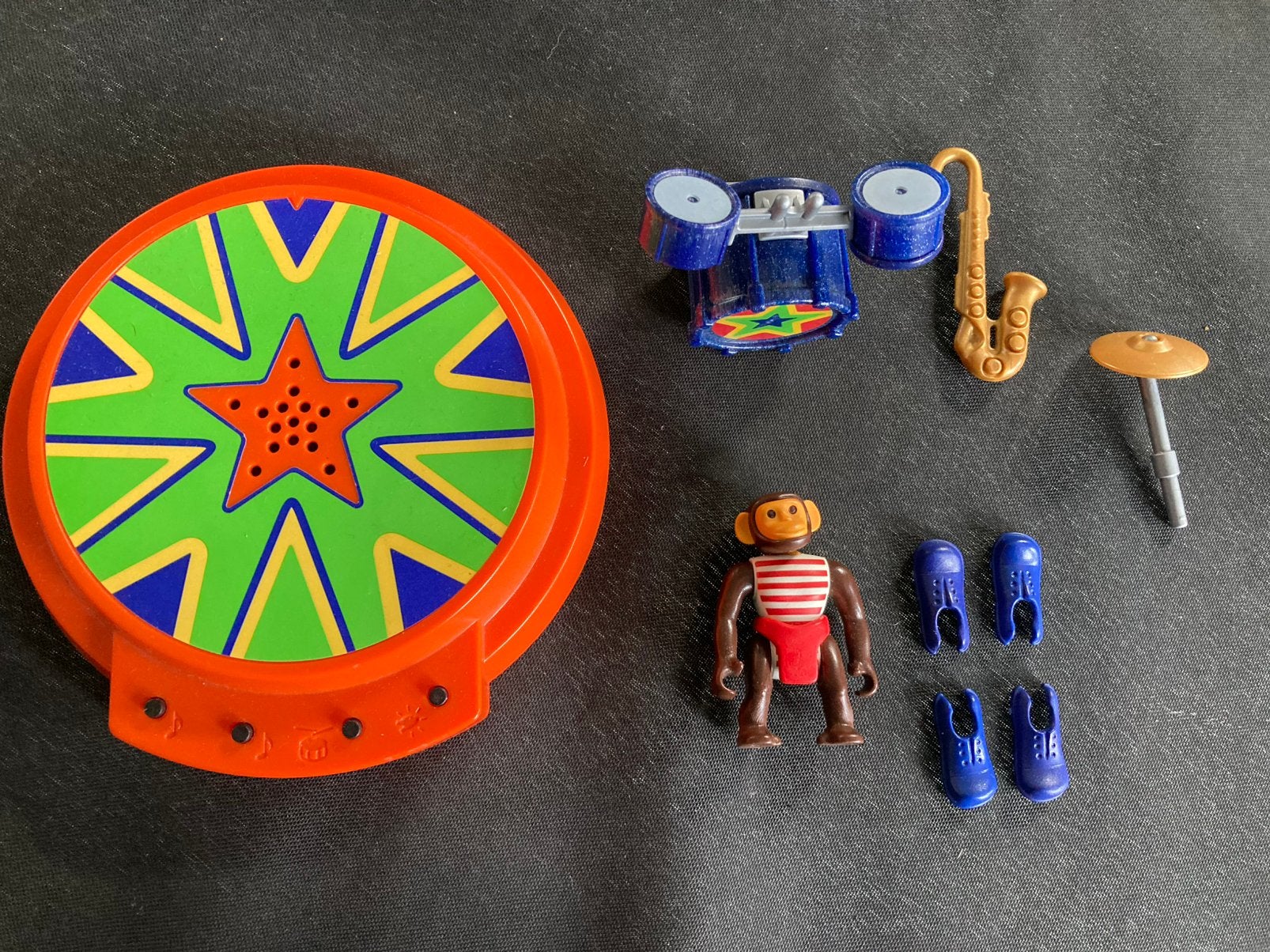 Playmobil onderdelen circus clown  orkest 4231, Ophalen of Verzenden, Zo goed als nieuw