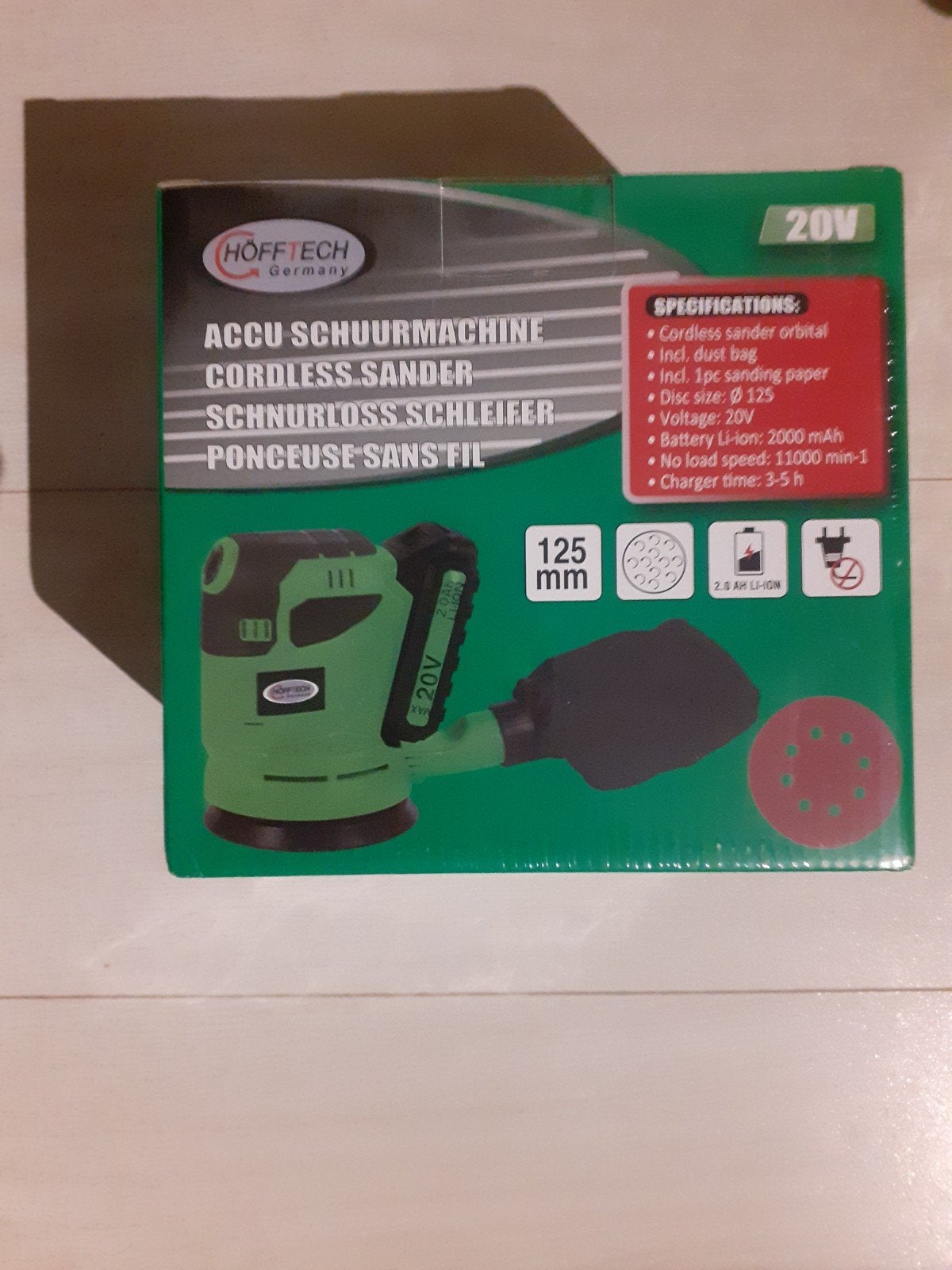 schuurmachine roterende, Ophalen, Minder dan 600 watt, Excentrische schuurmachine