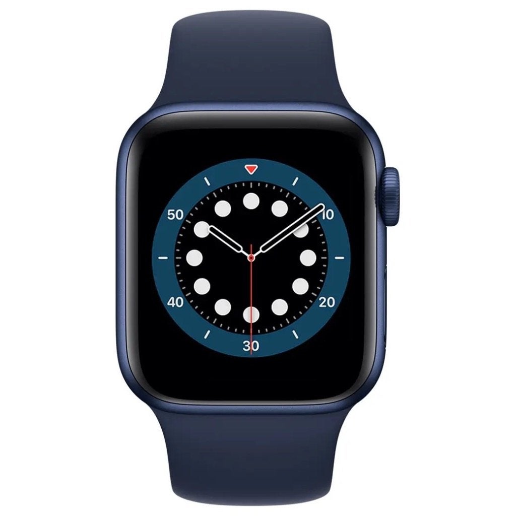 Apple watch serie 7 45 MM Wifi donker blauw bandje, ., Overige typen, Ophalen of Verzenden, Zo goed als nieuw