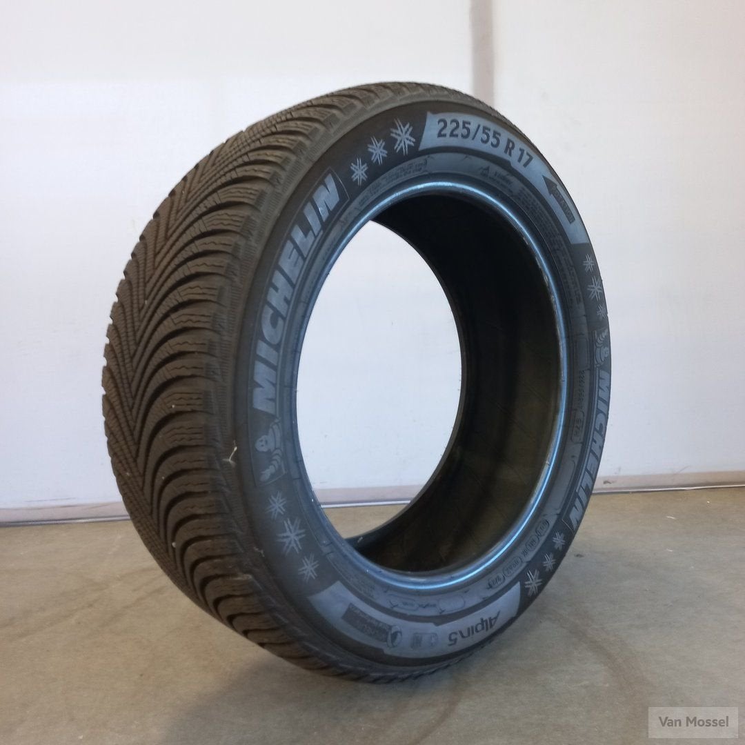 Michelin Alpin 5 225/55/R17 97H, Gebruikt, -, -, 17 inch