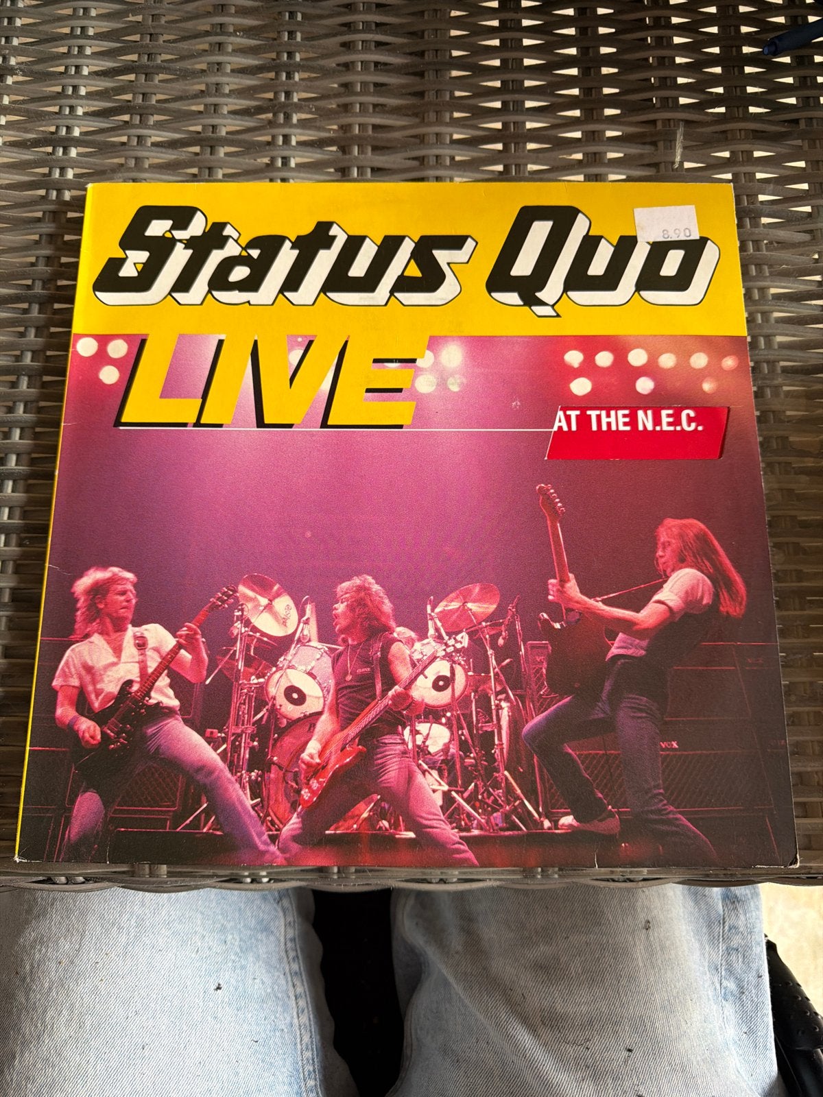Status Quo - Live At The N.E.C. (LP), Gebruikt, Ophalen of Verzenden, Classic Rock, 12 inch