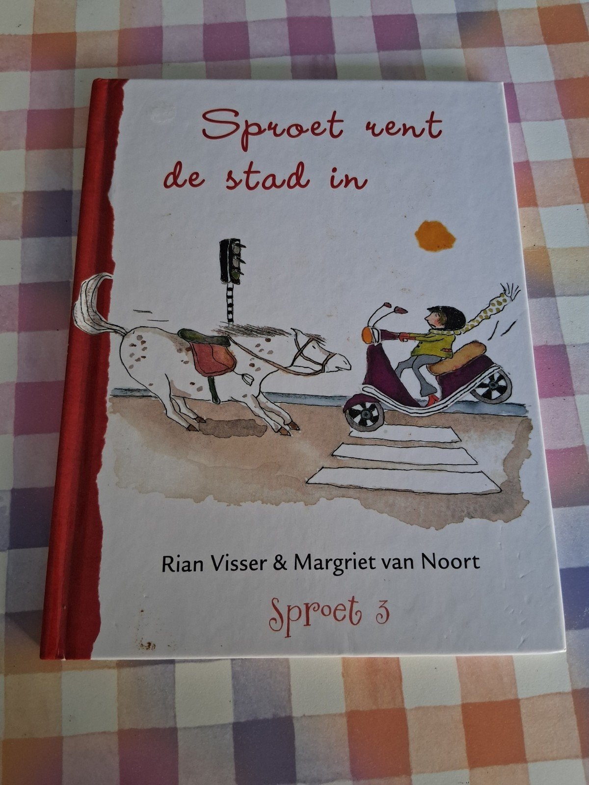 boekje rian visser - sproet rente de stad in - avi E4, Ophalen of Verzenden, Gelezen, Fictie algemeen
