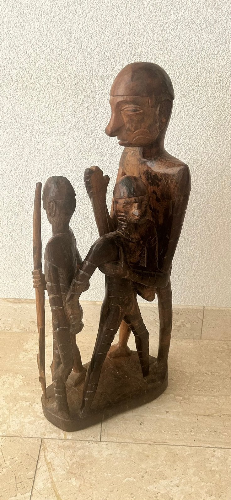 Afrikaans houtsnijwerk, Ophalen