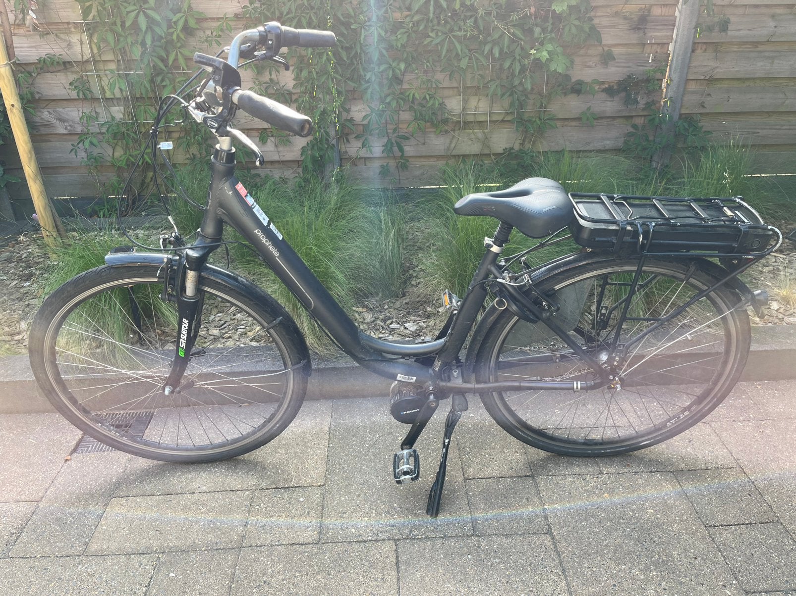 Prophete E-bike zwart, damesfiets opknapper / onderdelen, Ophalen, Gebruikt, Overige merken