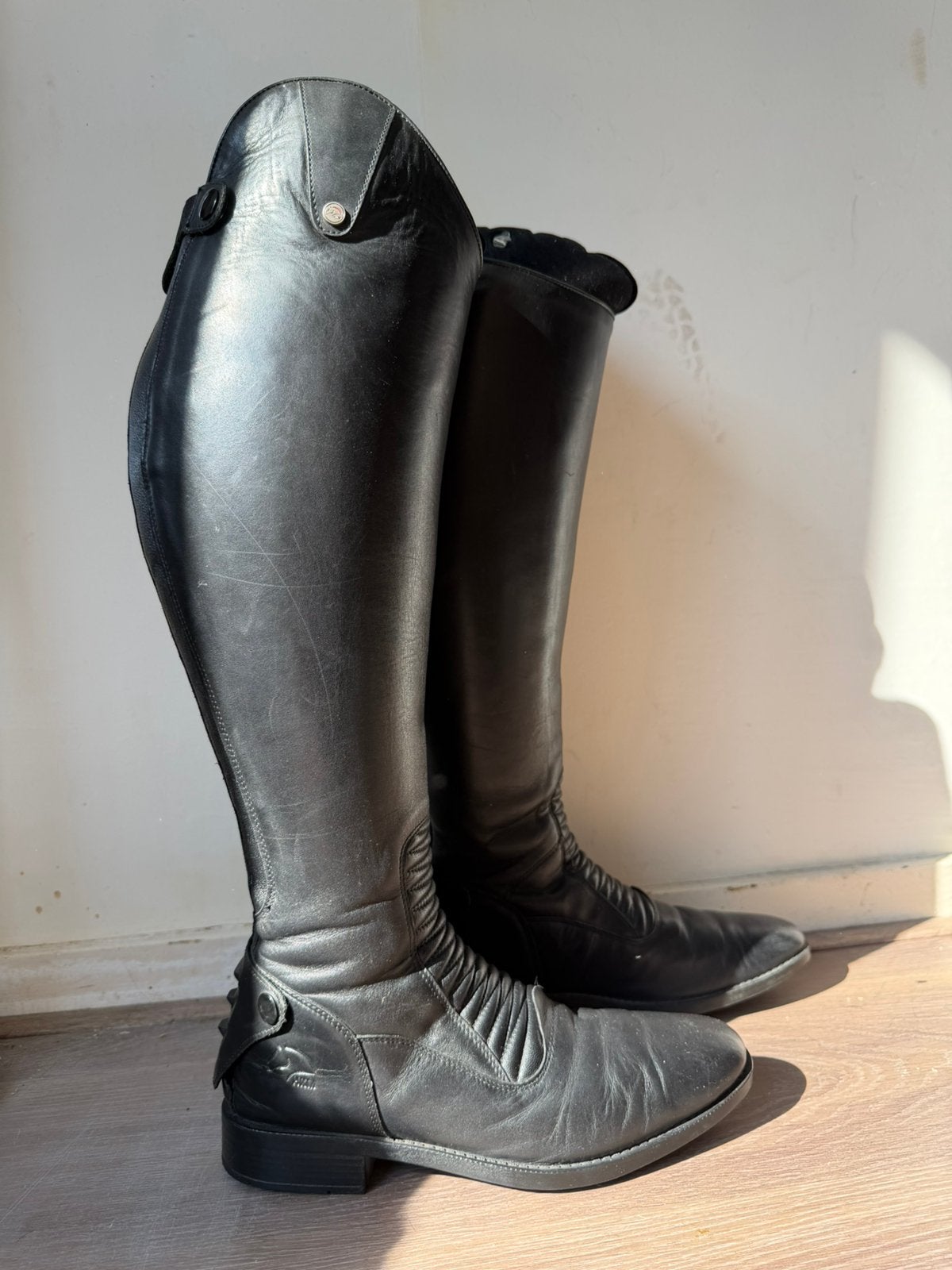 HKM rijlaarzen model Killarney - maat 39 H47 C43/44.5cm, Ophalen of Verzenden, Zo goed als nieuw, Dressuur, Schoeisel