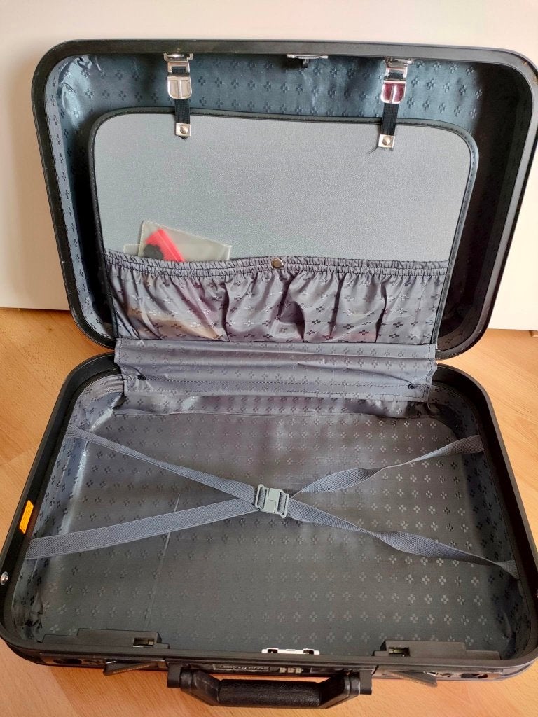 NIEUW: Ambassador reiskoffer met wieltjes - 54x20 cm, Wieltjes, 50 tot 60 cm, Hard kunststof, Nieuw