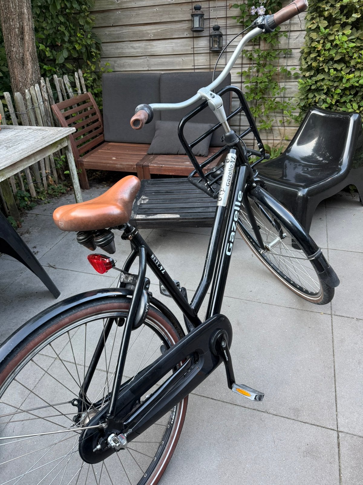 GAZELLE damesfiets Duty, 3 versnellingen, kleur zwart, Fietsen en Brommers, Fietsen | Dames | Damesfietsen, Ophalen, Terugtraprem