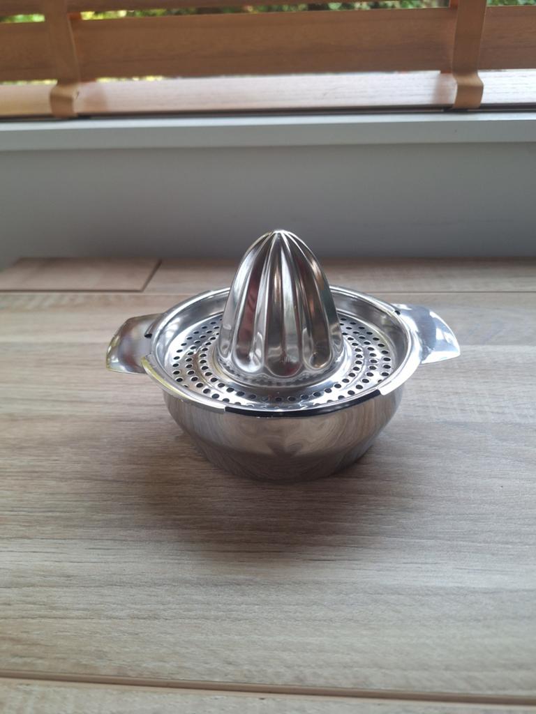 Metalen citruspers, Ophalen of Verzenden, Zo goed als nieuw