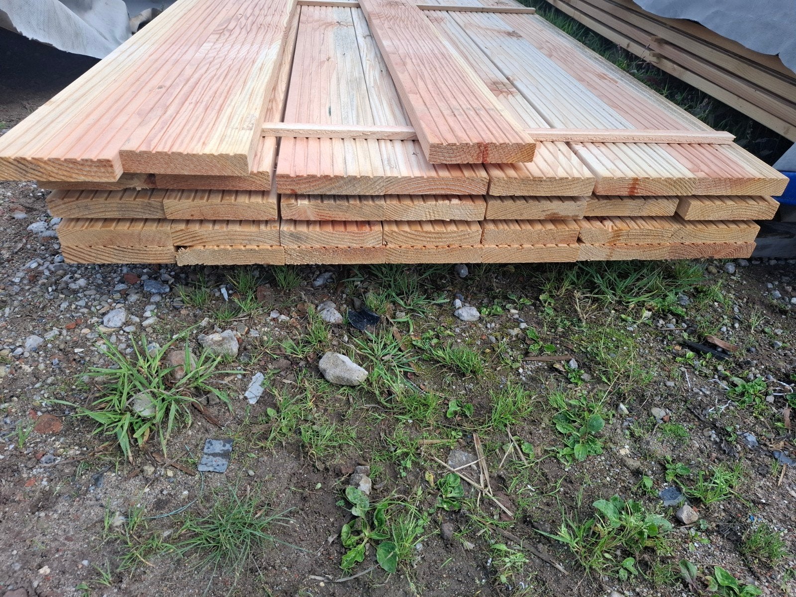 partij 31 st douglas vlonderplanken 4 meter bezorgen mogelij, Tuin en Terras, Ophalen, Nieuw, 250 cm of meer, Planken