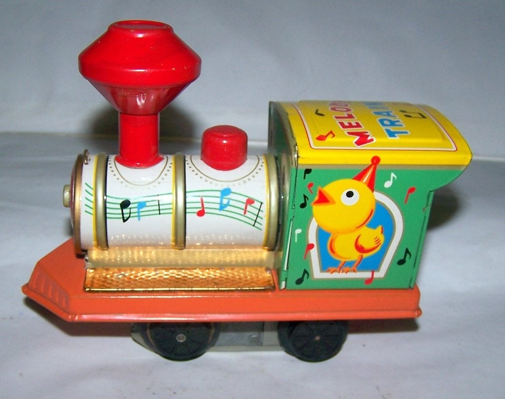 Vintage Kosuge Melody Train Blikken Trein Japan 1966., Ophalen of Verzenden