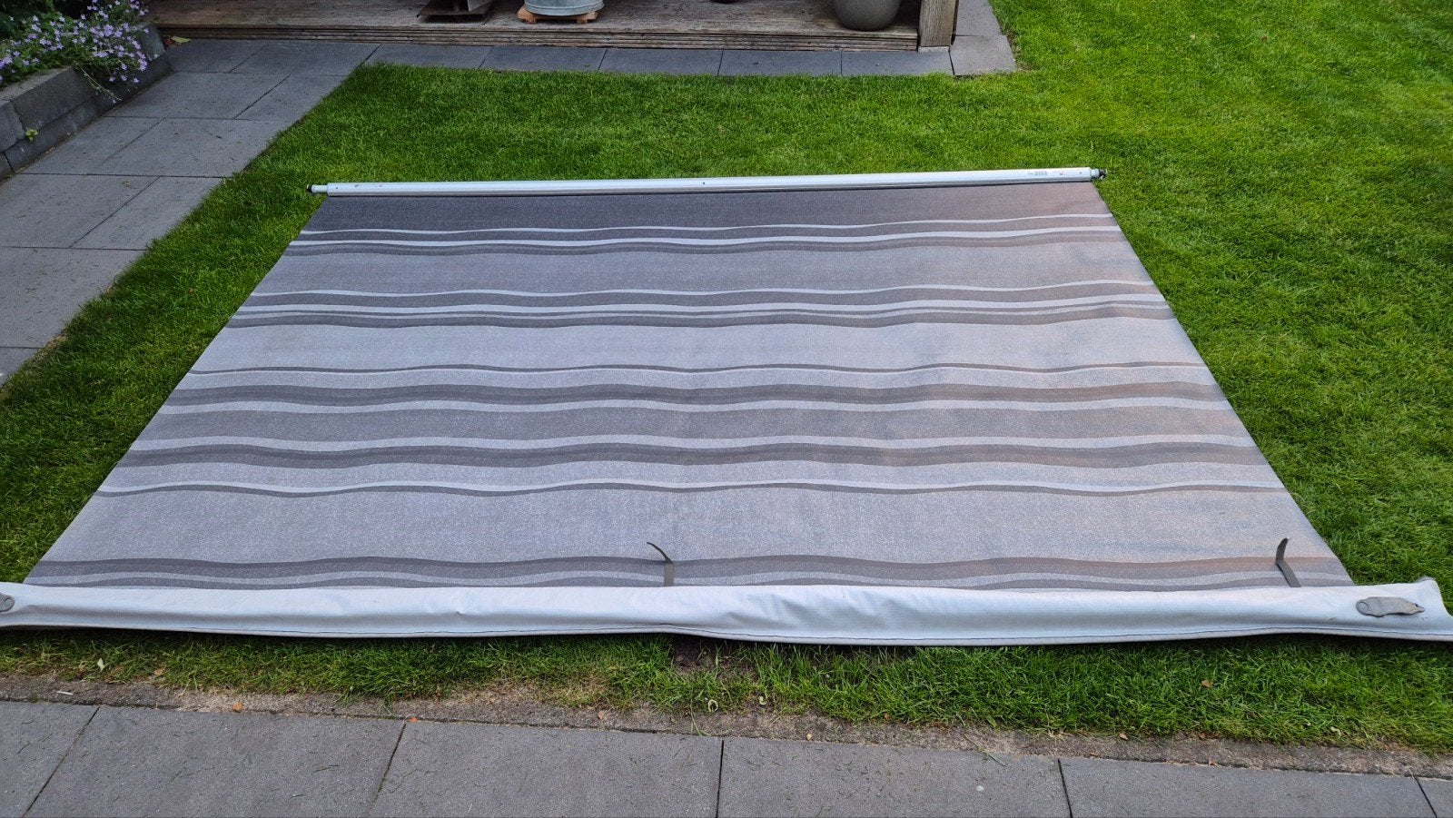 Fiamma Caravanstore 310 Deluxe Grey Caravanluifel, Caravans en Kamperen, Ophalen of Verzenden, Gebruikt, Polyester, Fiamma