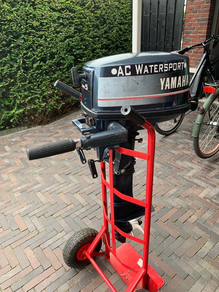 Nette Yamaha 5 PK buitenboordmotor (2-takt)!, Ophalen, 5 tot 10 pk, Zo goed als nieuw, Buitenboordmotor