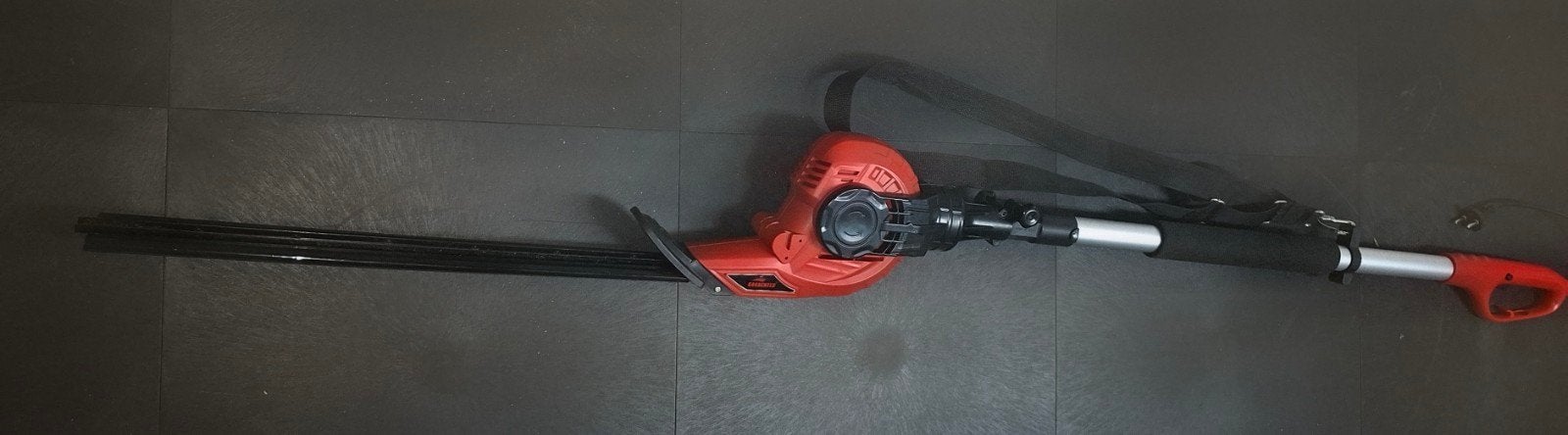 Telescopische Heggenschaar 450W - 49 cm zwaardlengte -, Ophalen, Zo goed als nieuw, Elektrisch