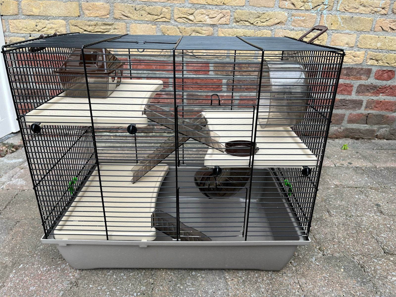 Leuke hamsterkooi, Dieren en Toebehoren, Knaagdieren en Konijnen | Hokken en Kooien, Kooi, Gebruikt, Minder dan 75 cm, Ophalen