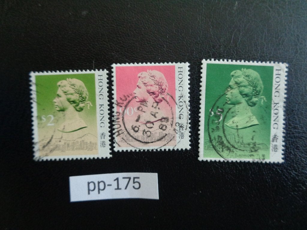 hongkong - queen elizabeth 1987 (pp-175), Ophalen of Verzenden, Gestempeld, Centraal-Azië