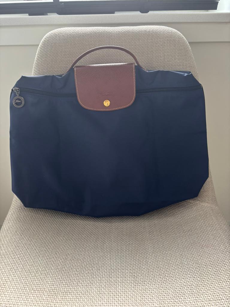 Longchamp laptoptas *nieuw*, Ophalen of Verzenden, Nieuw, Blauw