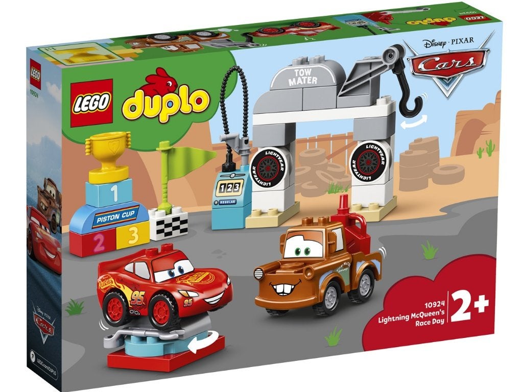 Duplo - Bliksem McQueens racedag (10924) NIEUW, Overige thema's, Compleet, Nieuw, Ophalen of Verzenden