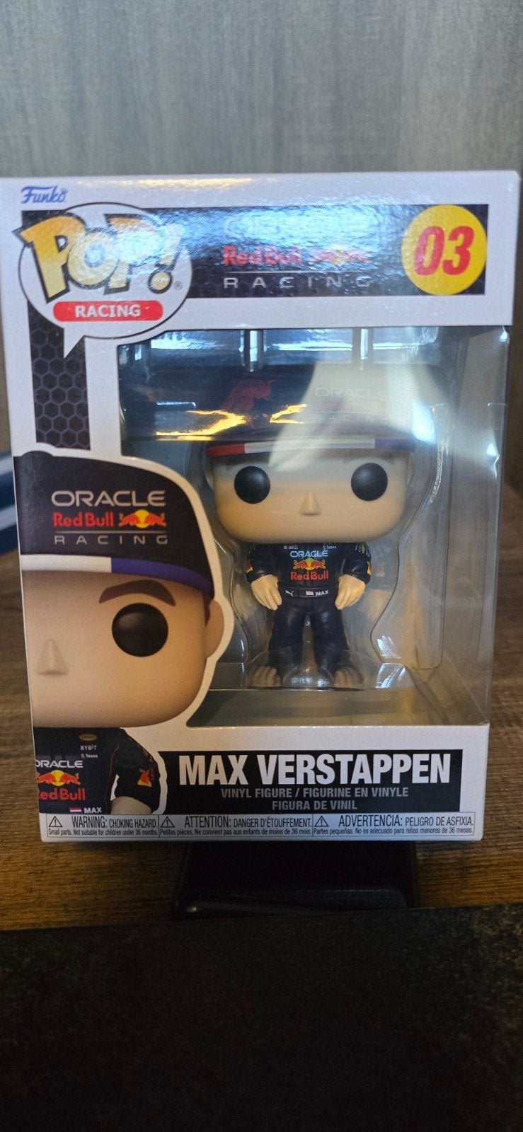 Funko Pop! Racing Max Verstappen Red Bull Figuur 03, Ophalen of Verzenden