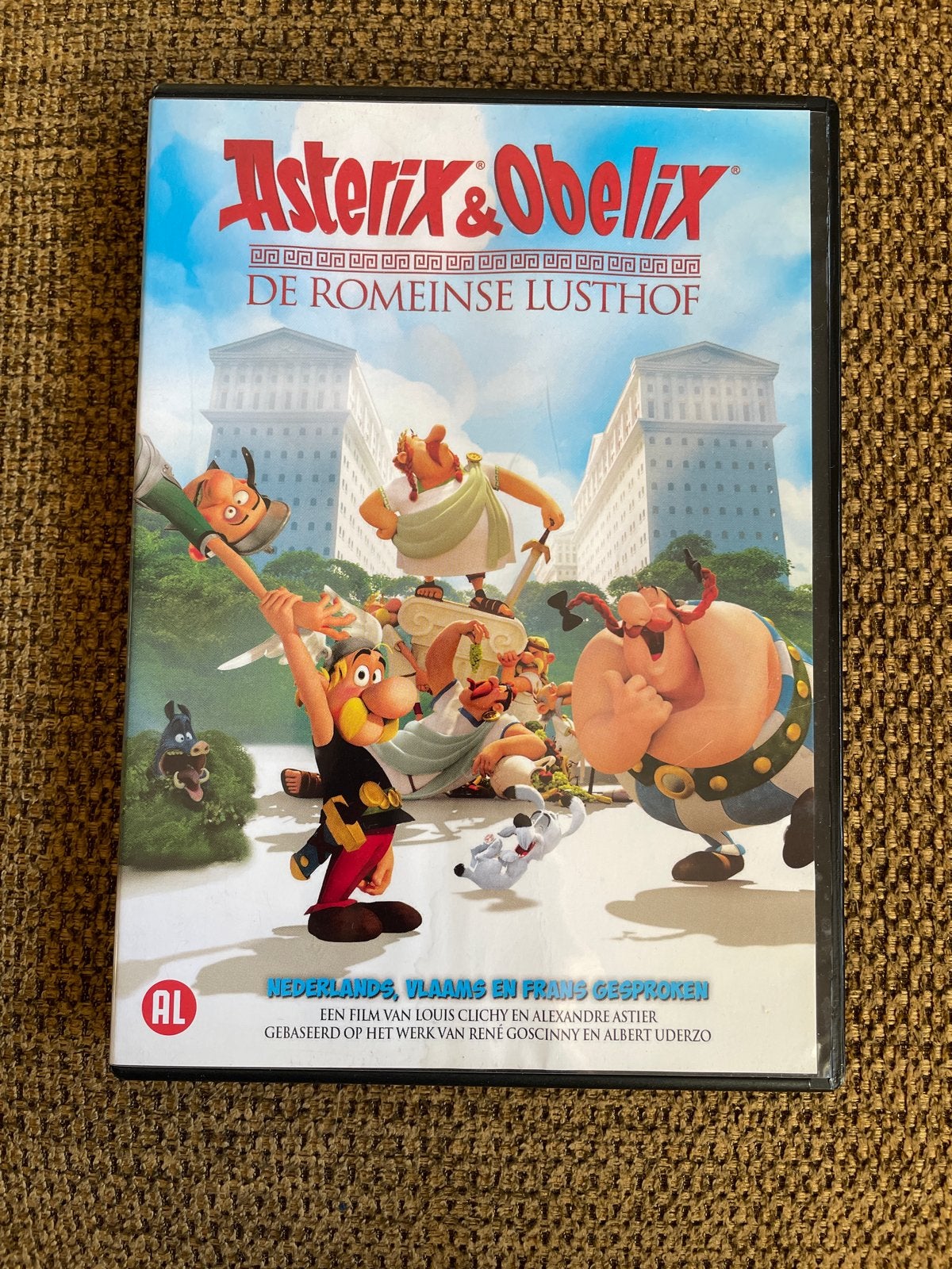 Asterix & Obelix: De Romeinse Lusthof dvd, Europees, Animatie, Alle leeftijden, Zo goed als nieuw