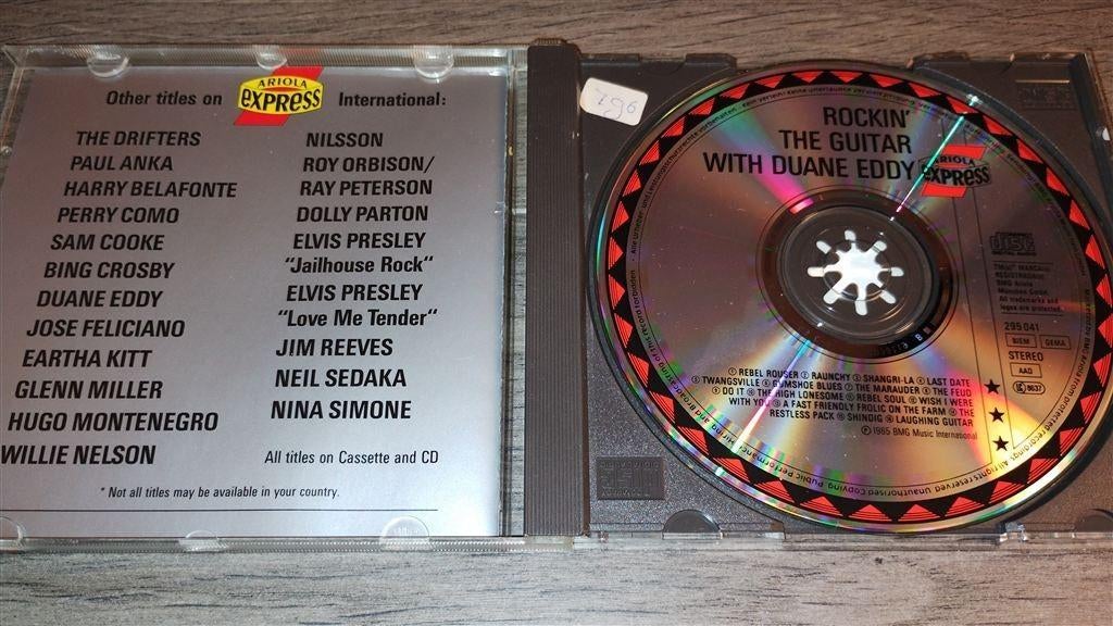 Duane Eddy - Rockin\' The Guitar With Duane Eddy, Ophalen of Verzenden, Zo goed als nieuw, Poprock
