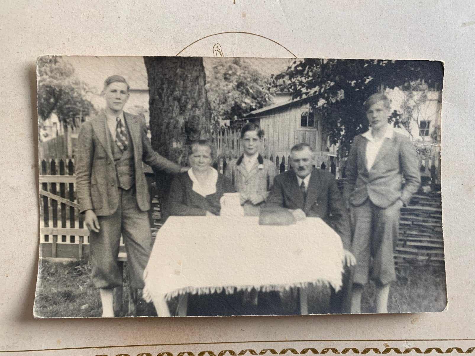 Foto - Familie Johan Werner (MM), Gebruikt, Foto, Ophalen of Verzenden, Voor 1940
