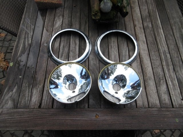Mercedes W120 / W180 ponton koplamp onderdelen., Ophalen of Verzenden, Nieuw, Mercedes-Benz