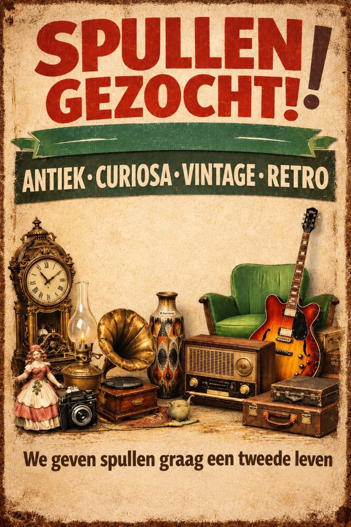 Spullen te koop gevraagd, Ophalen