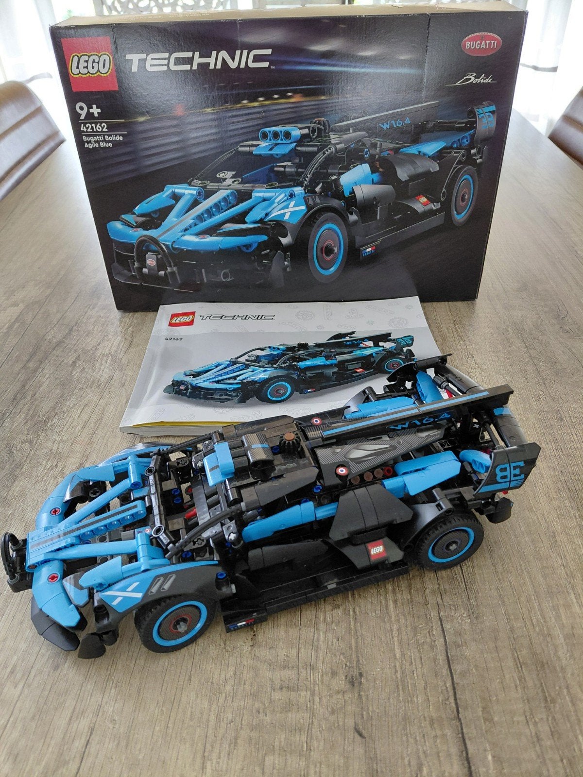 LEGO Technic Bugatti Bolide 42162, Kinderen en Baby's, Lego, Ophalen of Verzenden, Zo goed als nieuw, Complete set
