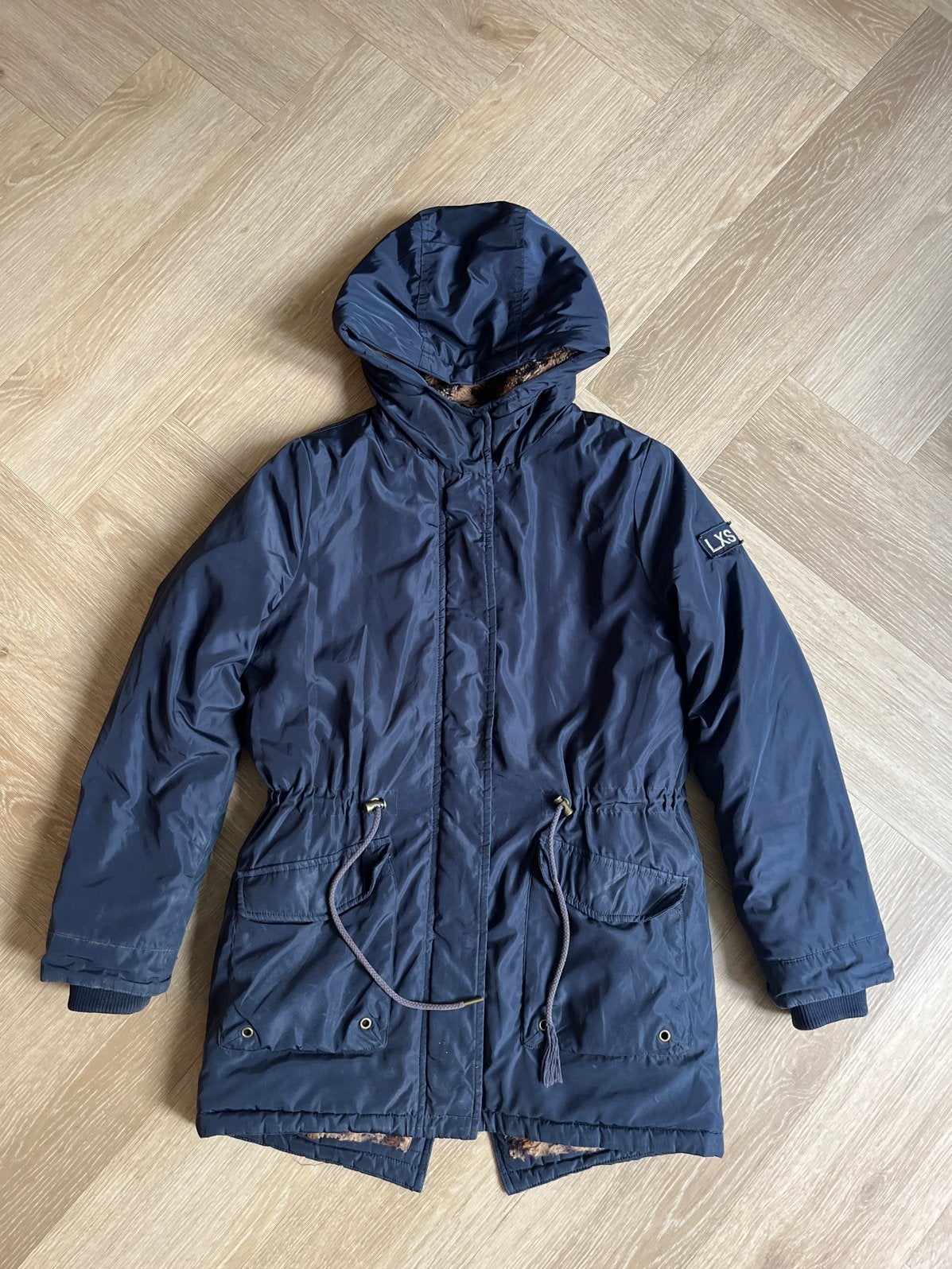 Looxs Revolution herfst winterjas maat 152 /12 + bontvoering, Ophalen of Verzenden, Zo goed als nieuw, Meisje, Jas