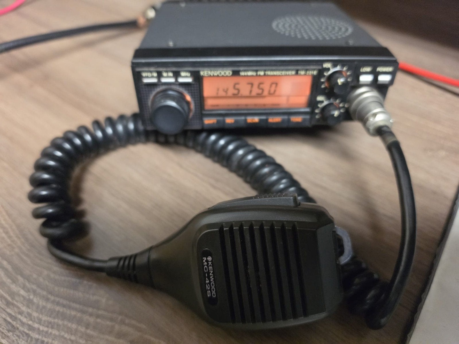 Kenwood tm 221 E, Ophalen of Verzenden, Gebruikt, Zender en Ontvanger