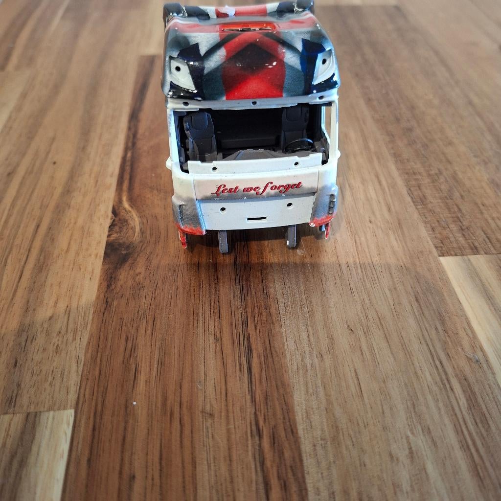 SCANIA CABINES DIV ,GEWICHTEN,OPRIJ,CHASSIS,BUMPER., Verzenden, Gebruikt, Bus of Vrachtwagen, Tekno