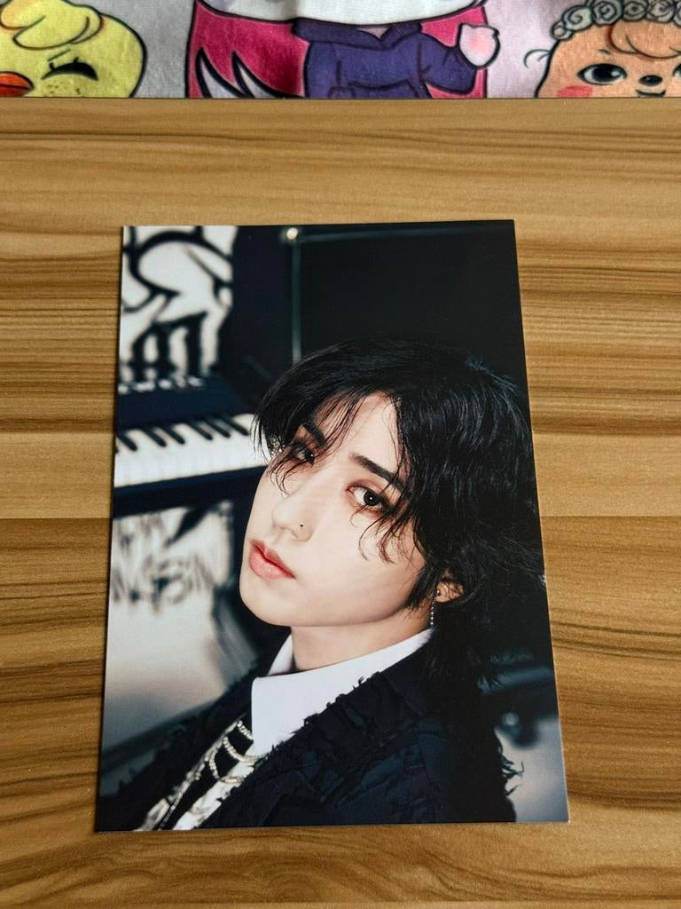 Stray Kids Han postcard dominate, Ophalen of Verzenden, Zo goed als nieuw, Foto of Kaart