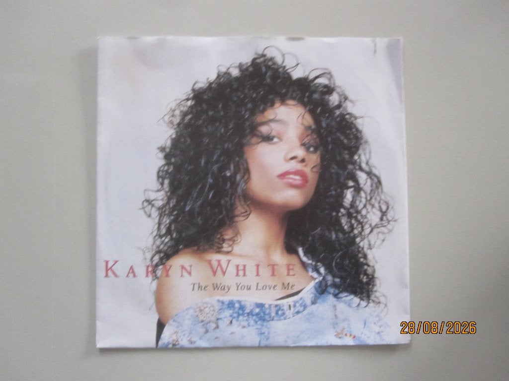 KARYN WHITE -  the way you love me - vinyl 7", Gebruikt, 7 inch, Ophalen of Verzenden, Pop