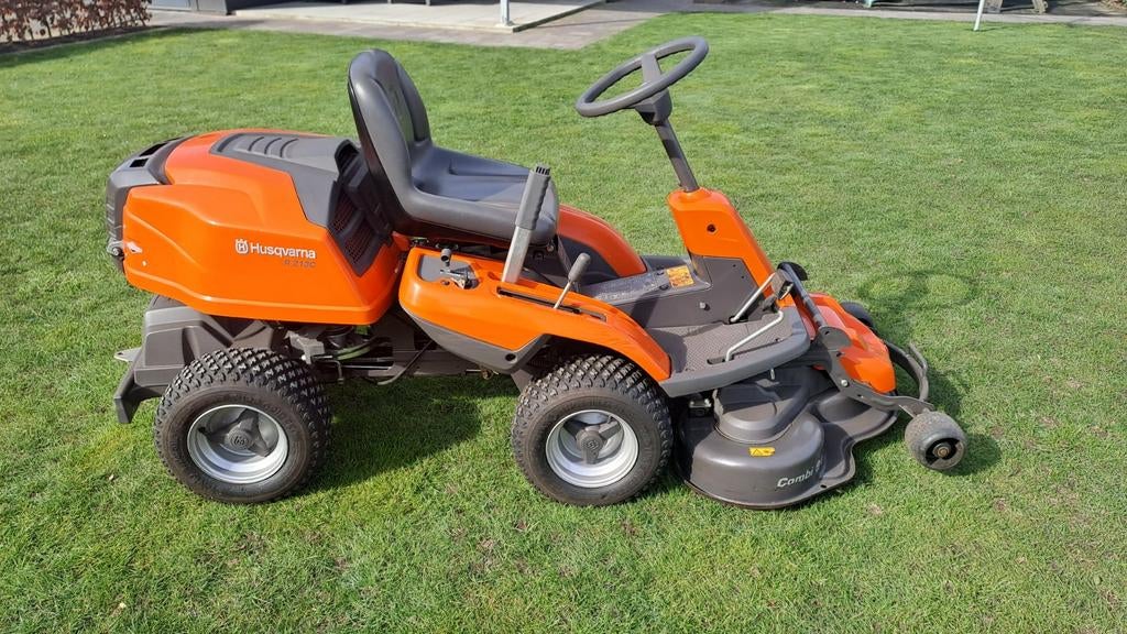 Husqvarna Rider R213C Hydrostaat 94 cm combi maaidek, Tuin en Terras, Ophalen of Verzenden, Gebruikt
