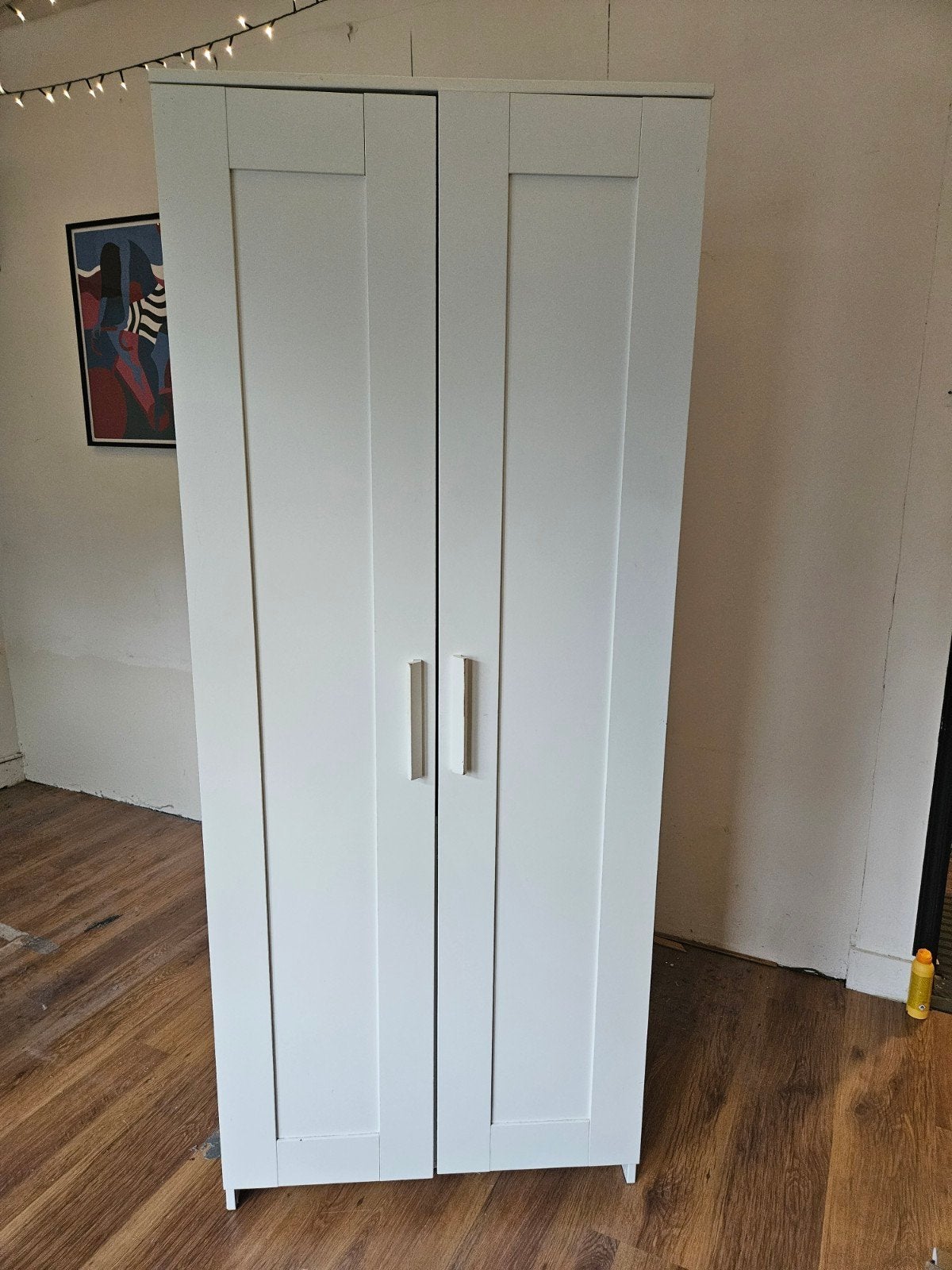 Ikea Brimnes kledingkast, 2 deurs, Huis en Inrichting, Ophalen, Gebruikt, 100 tot 150 cm, 150 tot 200 cm