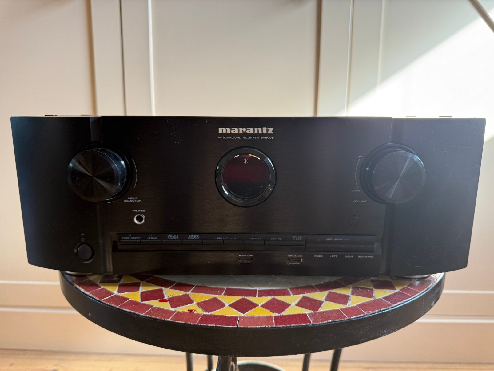 Marantz SR6008 High-End AV Receiver incl. ab & microfoon